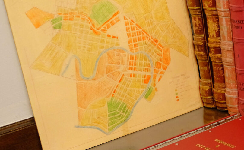 Elkins Zoning Map