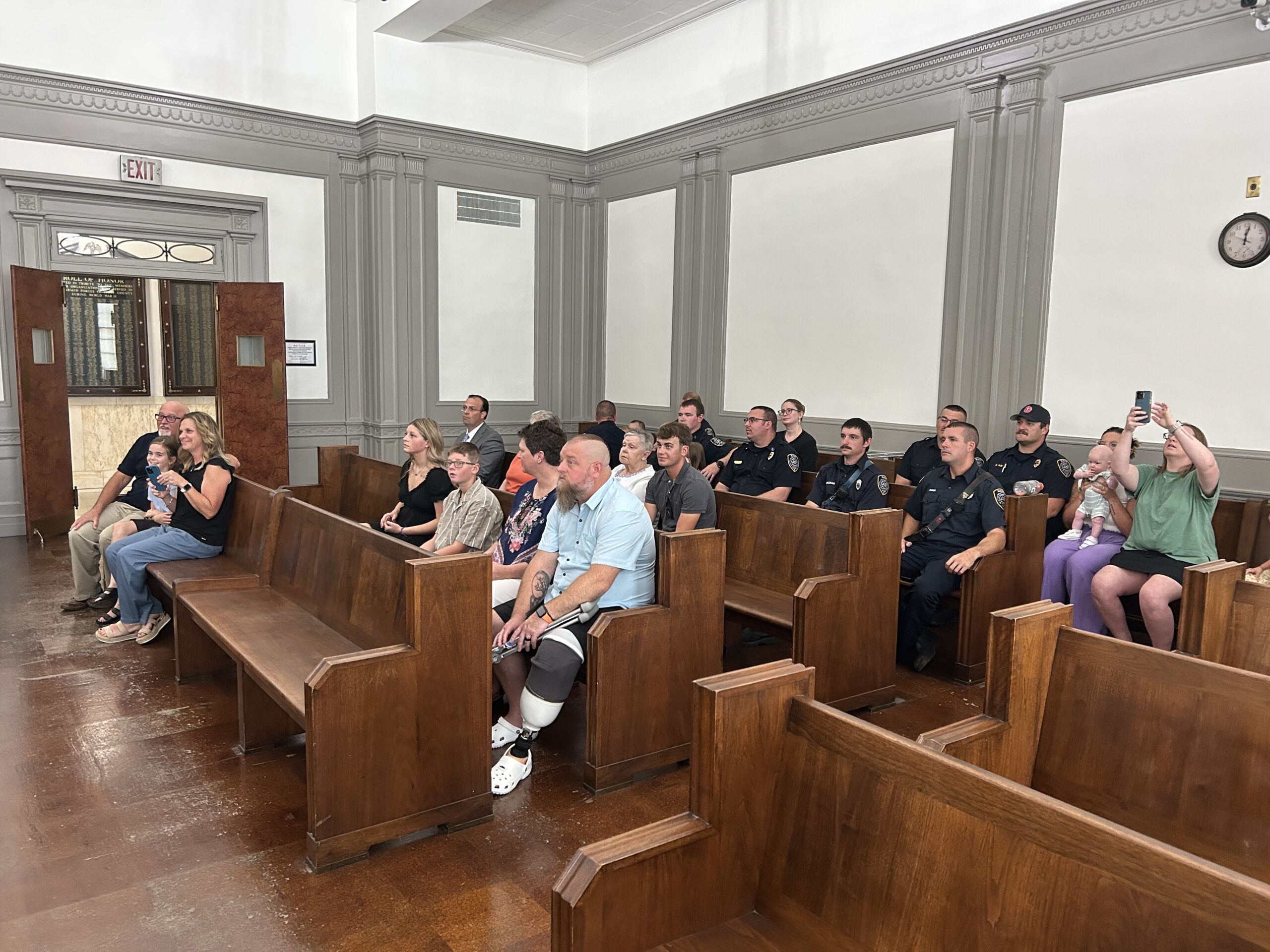 Owen Haddix Swearing In 1