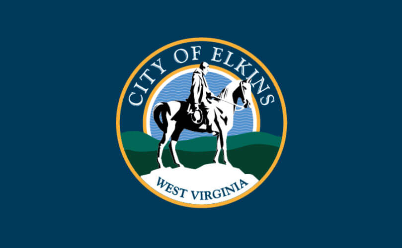 An image of the City of Elkins logo.