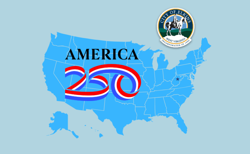 An image inferring how Elkins wishes to celebrate America's 250th anniversary.