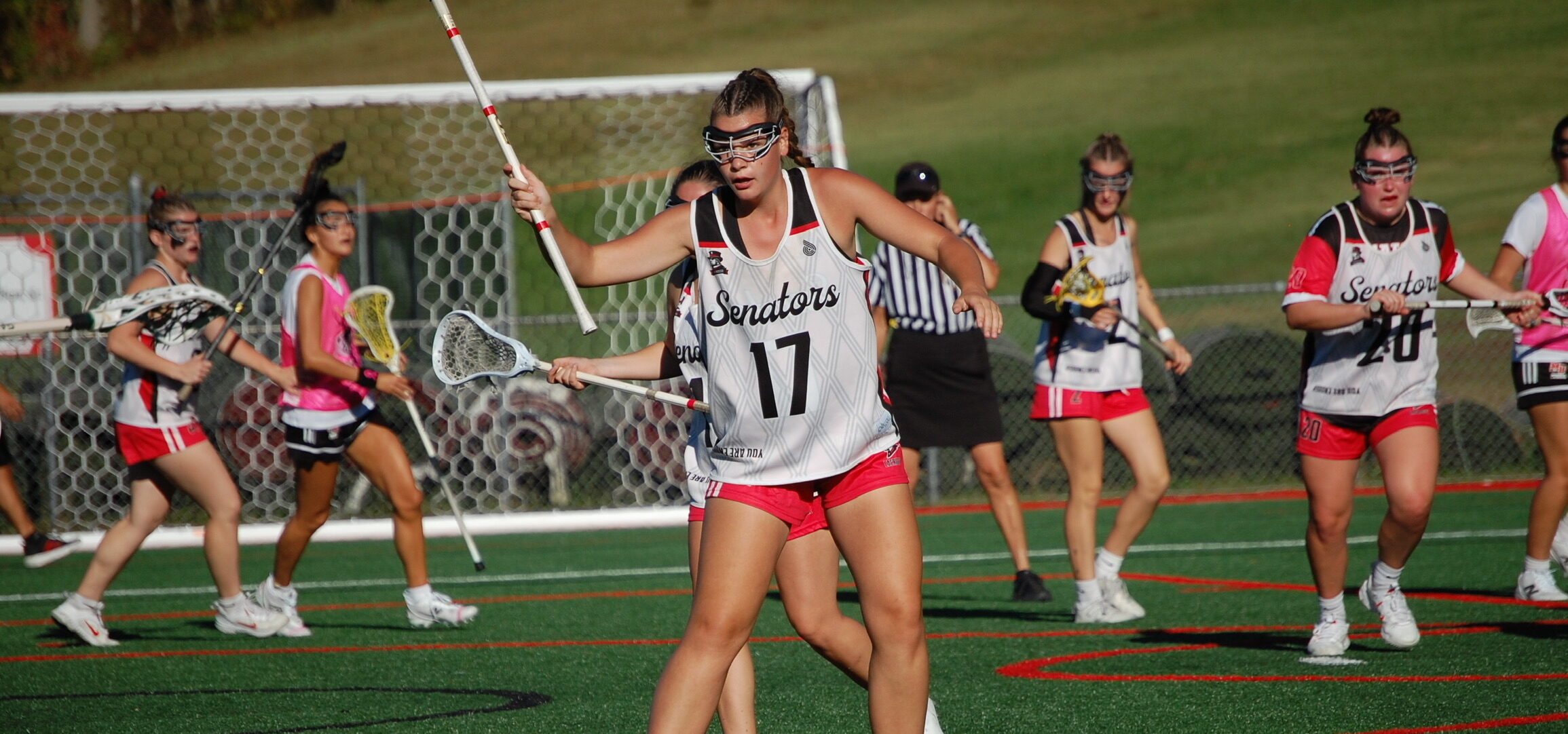 A women's lacrosse athlete, Elkins, WV, 2026 (representing Davis & Elkins College)