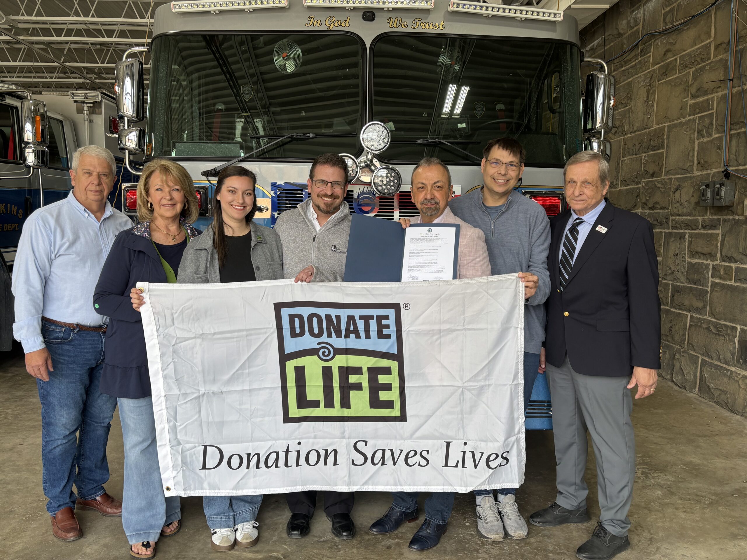 Donate Life Month Ceremony, Elkins, WV, April 2026