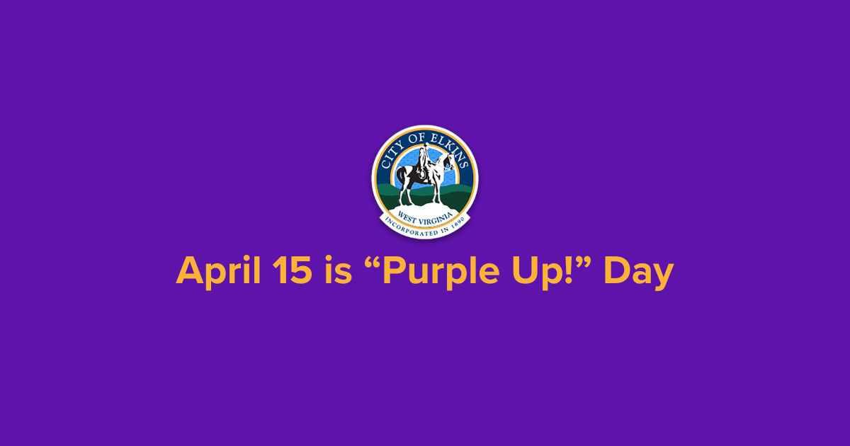 Purple Up Day, April 15, 2026.