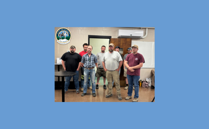 Water department, Elkins April 2026