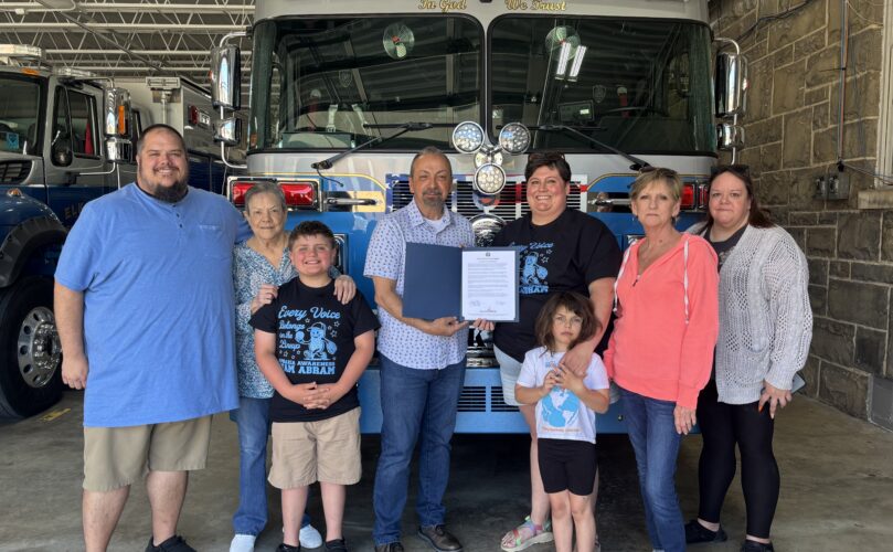 Image of the Apraxia Awareness Day Proclamation Signing