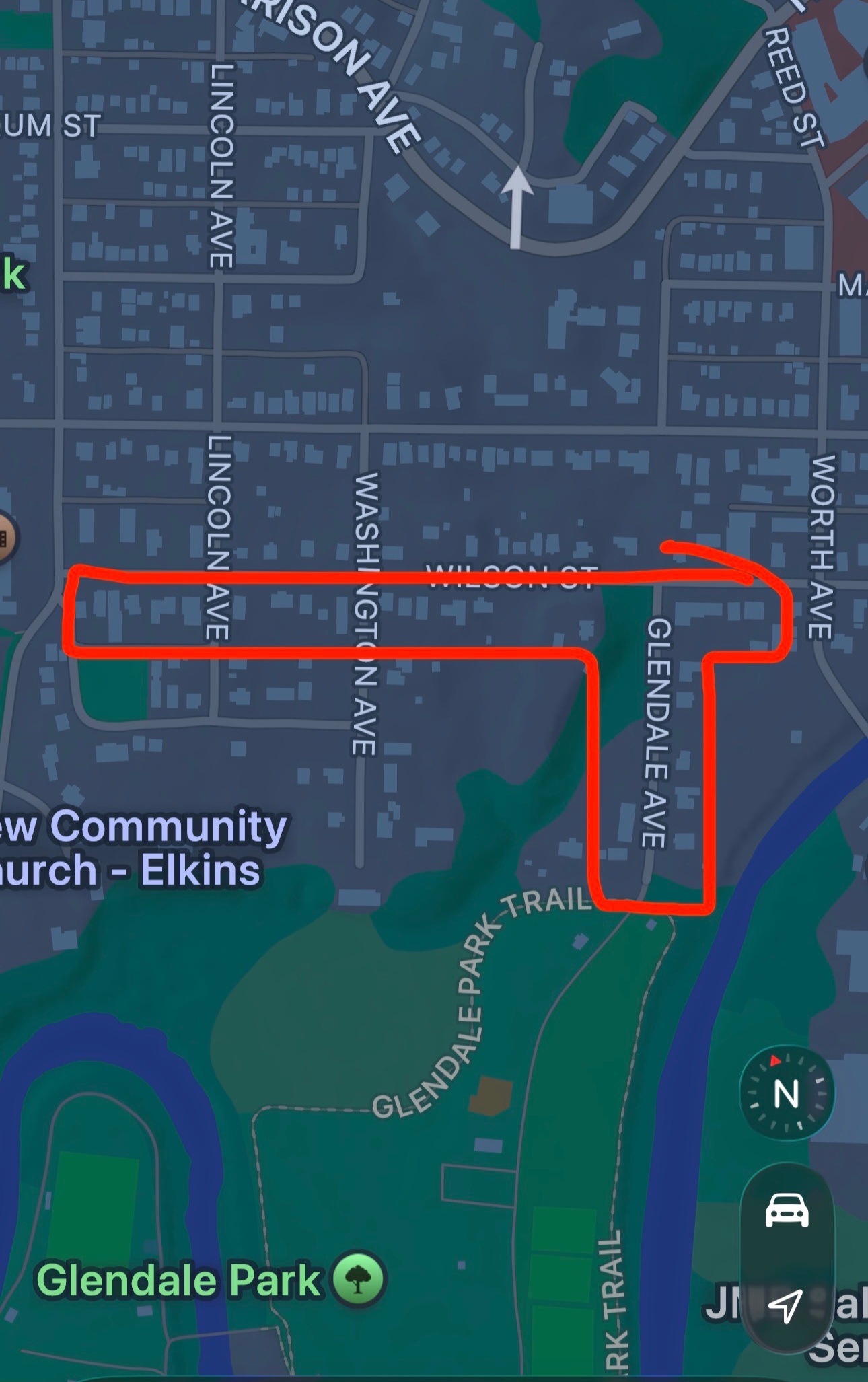 Map of area under Boil Water Advisory, June 10, 2026.